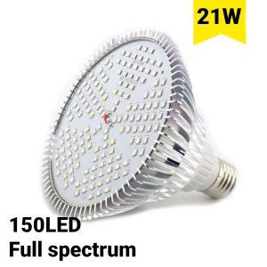 Sijalica LED za biljke 21w 150 dioda roze