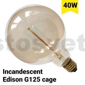Sijalica Edison G125 kavez 40w