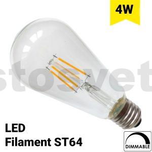 Sijalica LED filament ST64 4w