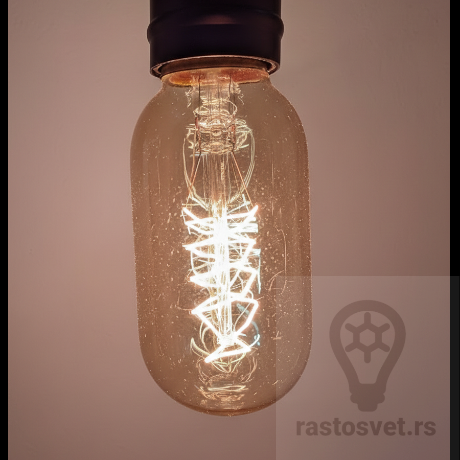 Sijalica Edison T45 spirala 40w - Image 2